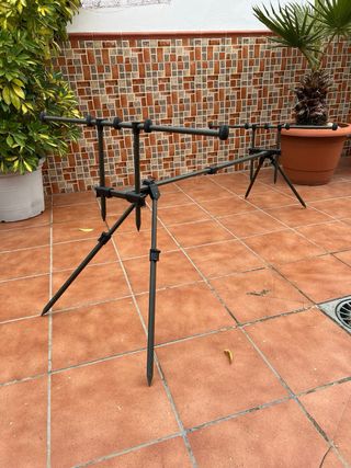 Trípode da pesca (carpfishing) pieghevole, ideale per le tue giornate di pesca