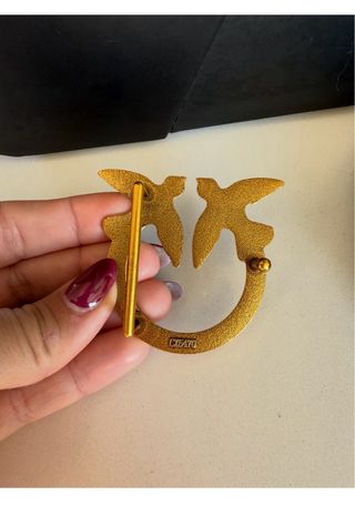 Fibbia Pinko Oro Originale