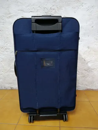 Maleta de viaje grande azul