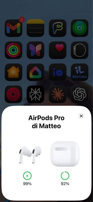 Airpods Pro 1ª Gen Apple Bianco