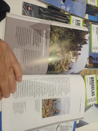 18 guías de viaje de ciudades europeas.