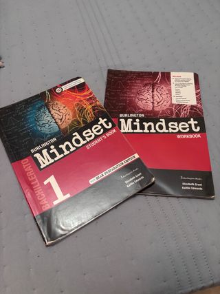 Cuadernillo y libro ingles 1 bachillerato