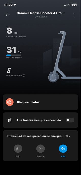 Patinete Eléctrico Xiaomi 4 Lite