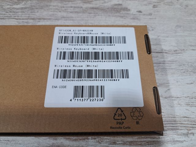 Teclado + Ratón inalámbrico MSI RF1430W