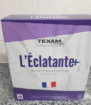 Detergente em pó TEXAM L'Éclatante+ 2,6kg