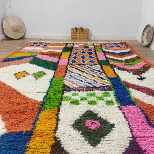 Alfombra Azilal 305x204 cm – Diseño Geométrico