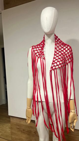 Toquilla roja multiposición