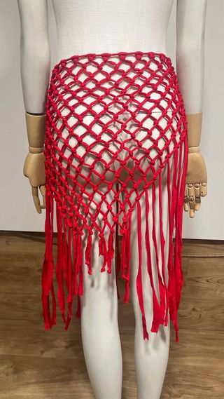 Toquilla roja multiposición