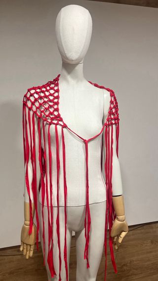 Toquilla roja multiposición