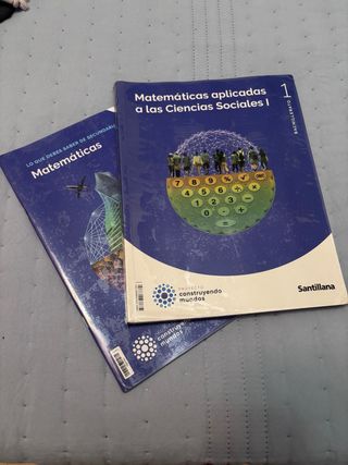 Libro matematicas 1 bachillerato
