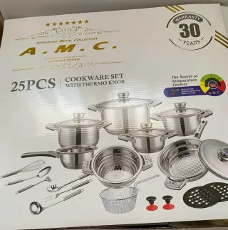 Batería de Cocina AMC 23Piezas