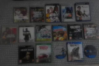 Lote 16 Juegos PS2-PS3-PS4-Xbox One