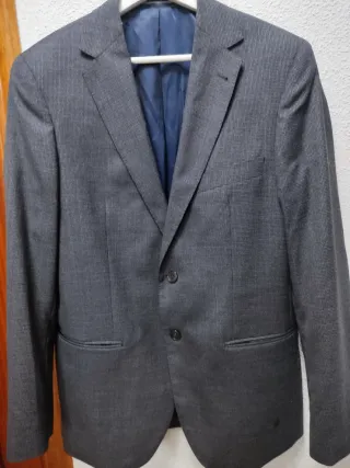 Chaqueta americana Dustin gris