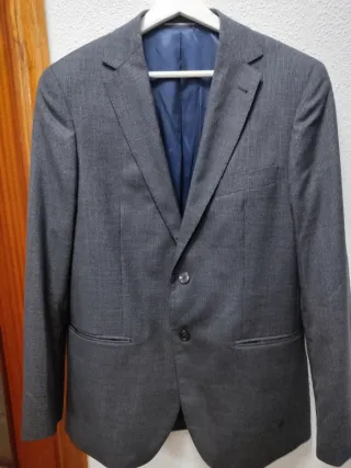 Chaqueta americana Dustin gris