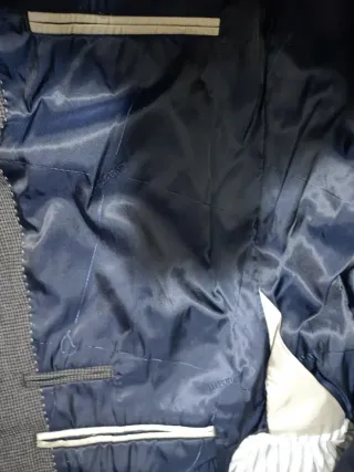 Chaqueta americana Dustin gris