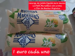 Recarga jabón Le Petit Marseillais Flor Azahar