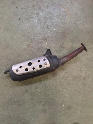 Tubo de escape moto 49cc