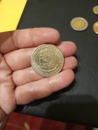 Monedas Filipinas 5 centavos plata