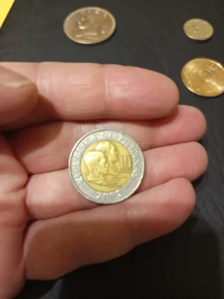 Monedas Filipinas 5 centavos plata