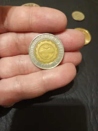 Monedas Filipinas 5 centavos plata