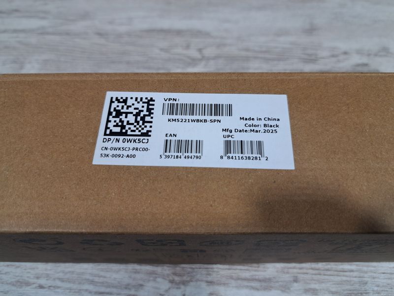 Teclado + Ratón Inalámbricos DELL KM5221W afbeelding 3