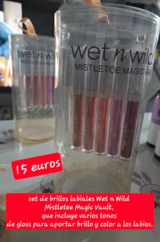 Wet n Wild Mistletoe Magic Vault Brillos Labiales