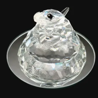 Lote 4 Figuras Cristal Crystal World