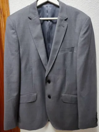 Americana Cortefiel Gris