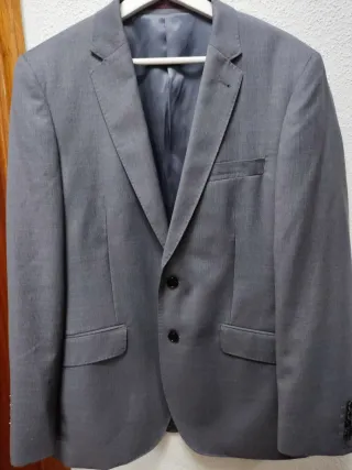 Americana Cortefiel Gris