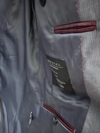 Americana Cortefiel Gris