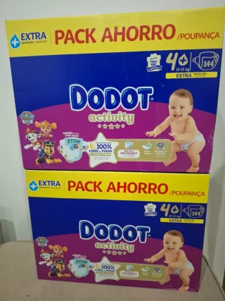 Fraldas Dodot Activity Tamanho 4+ (10-15kg)