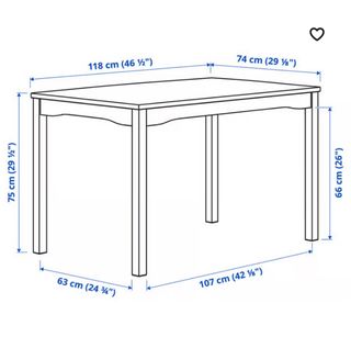 Set 2 mesas pino con cristal