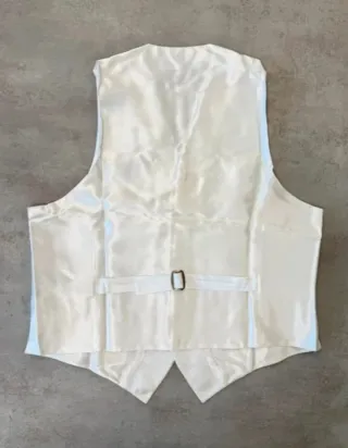 Chaleco elegante blanco