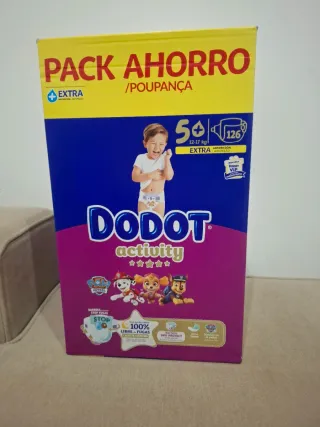 Fraldas Dodot Activity Tamanho 5+