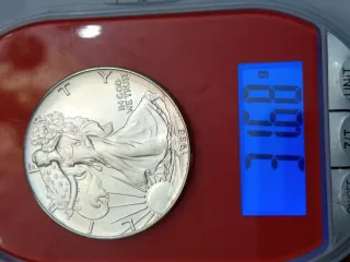 Onza Eagle 1986 Plata