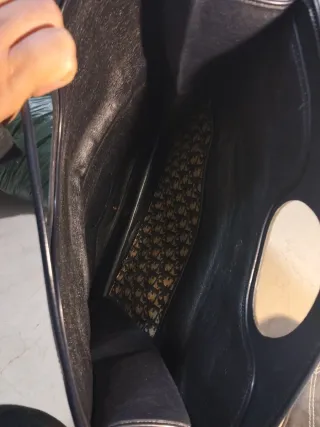 Bolso Christian Dior Monogram Marrón y Negro