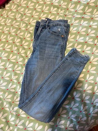 Jeans skinny Stradivarius blu
