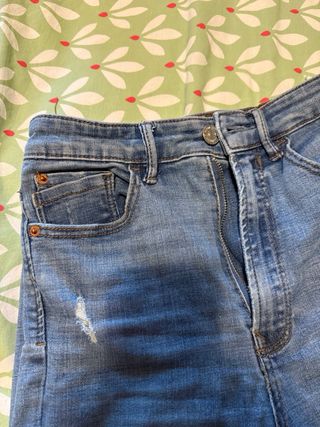 Jeans skinny Stradivarius blu