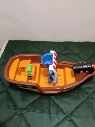 Barco Pirata Playmobil con Figuras