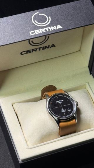 Certina DS-1 Automático Preto 100m