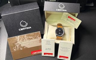 Certina DS-1 Automático Preto 100m