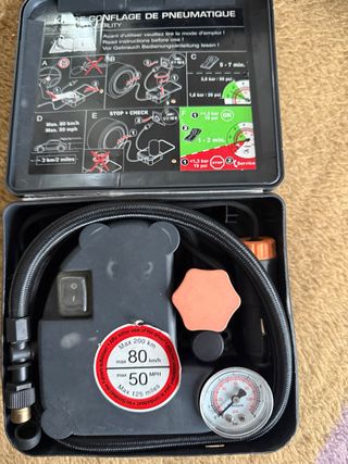 Inflador de neumáticos para coche