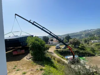Servicios camion pluma grúa empresas y particulare