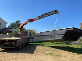Servicios camion pluma grúa empresas y particulare
