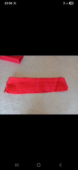 Bolso de fiesta rojo