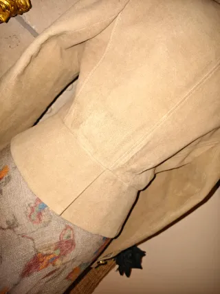 CHAQUETA ENTALLADA EFECTO ANTE ESTILO MILITAR ZARA