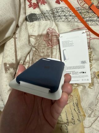 Funda Silicona Apple iPhone SE Azul Marino