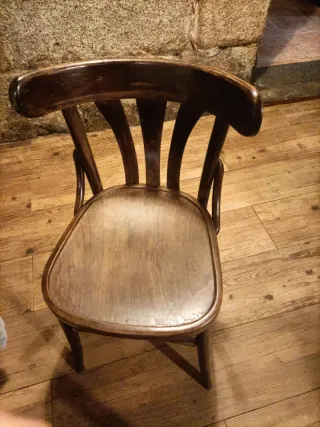 6 Sedie vintage in legno