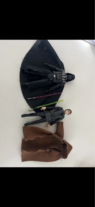 Figuras Star Wars Luke y Darth Vader