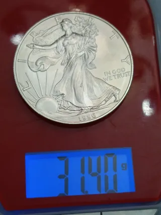 Onza Eagle 1996 Plata